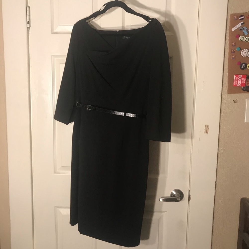 Tahari black dress